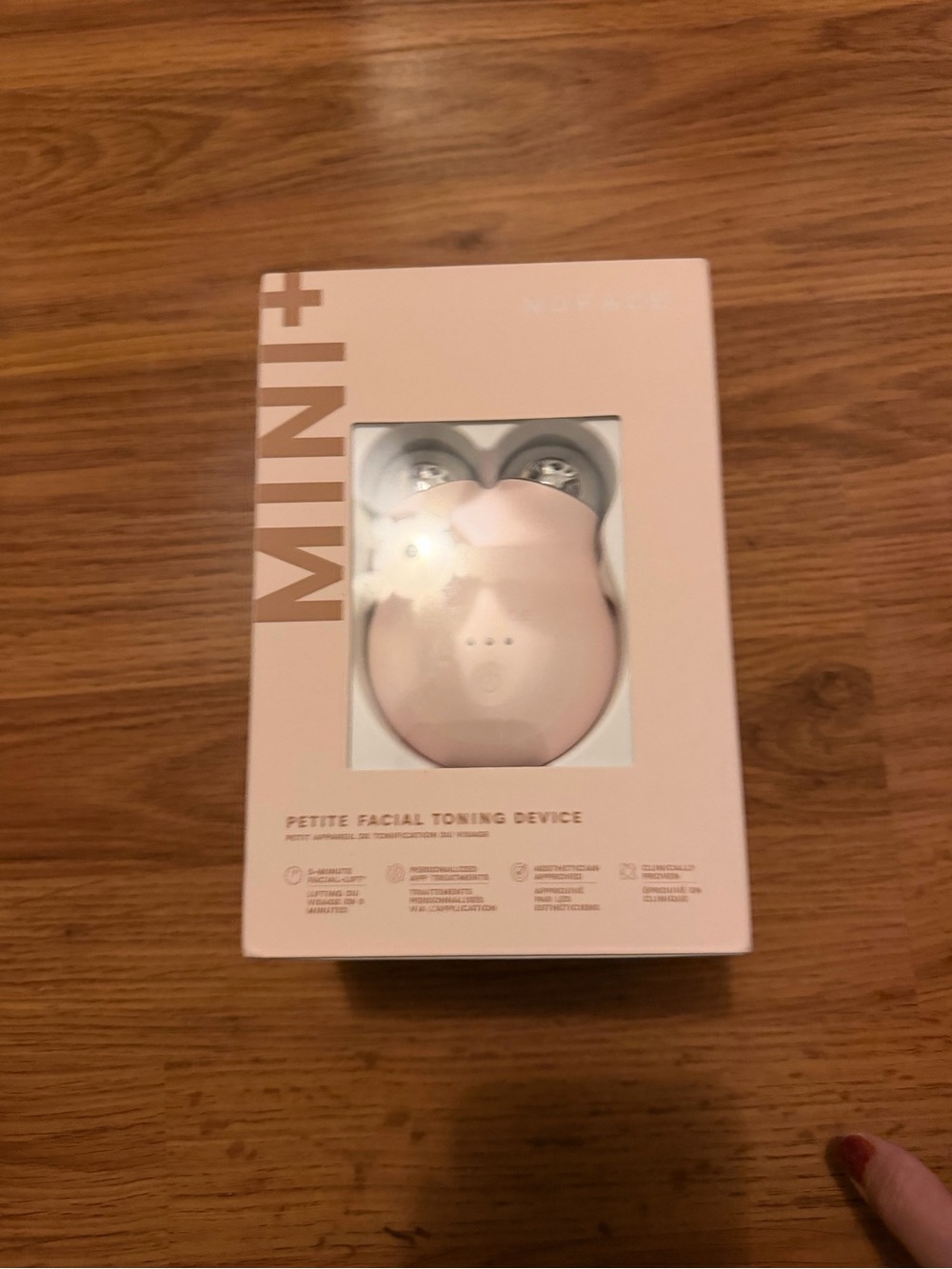 NuFace Mini+ Petite Facial Toning Device - Light Pink
